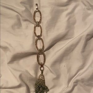 Pendant Tassel Bracelet Gold Kendra Scott